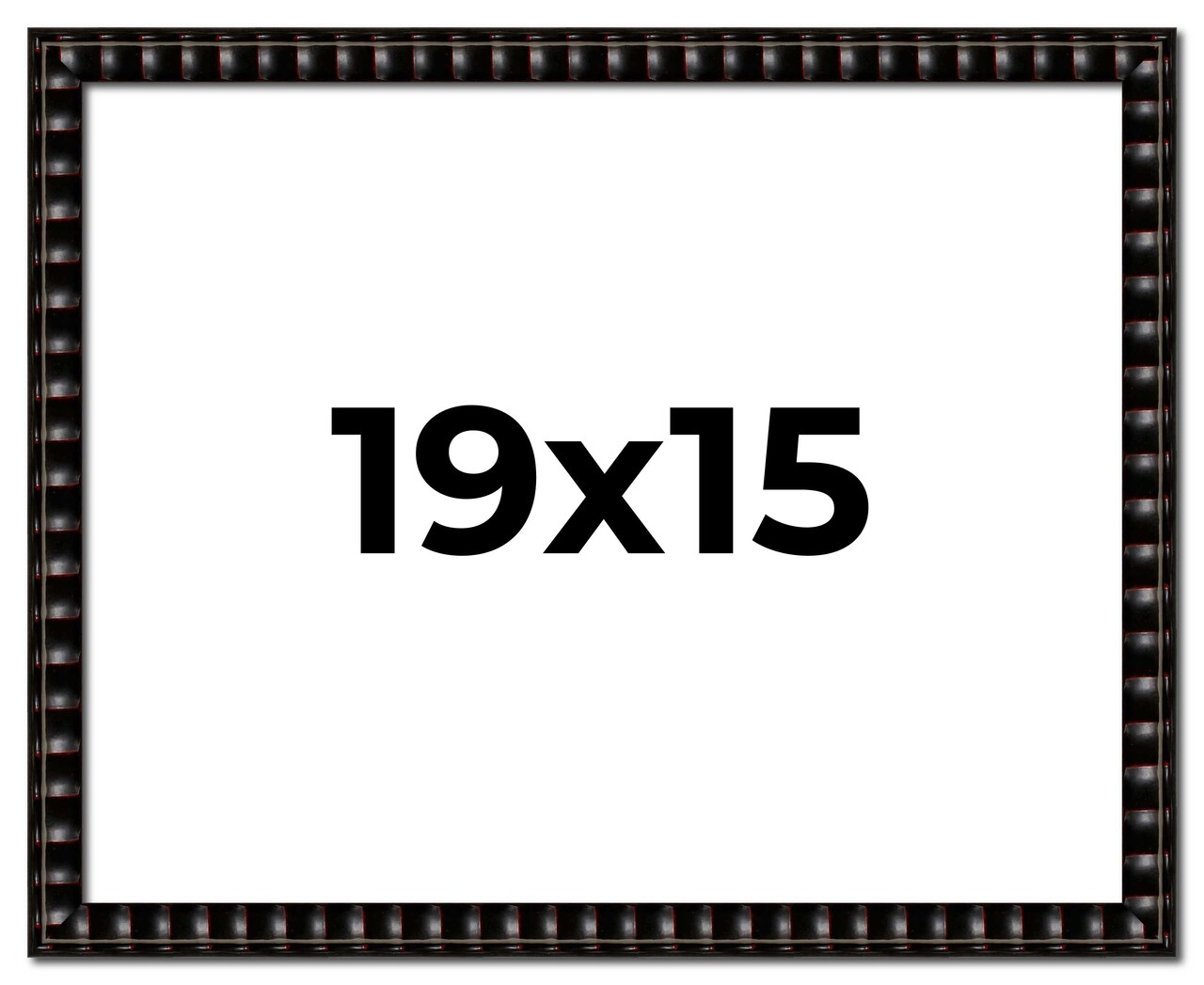 19x15 Bamboo Picture Frame with UV-Resistant Acrylic & Acid Free Backing, Available in 4 Finishes - Brown, Black, Gold, and Natural